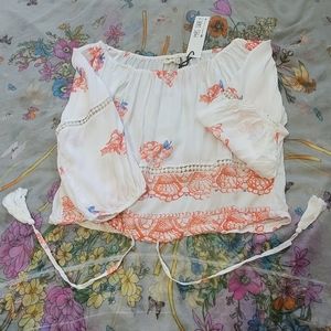 NWT Flowy Boho Top